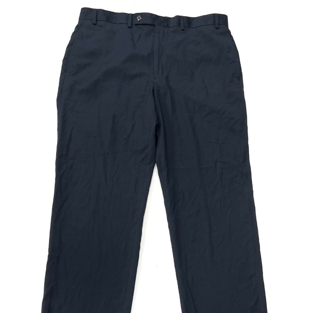 Calvin Klein Blue Dress Pants Wool Mens 34 x‎ 31 - Picture 2 of 8